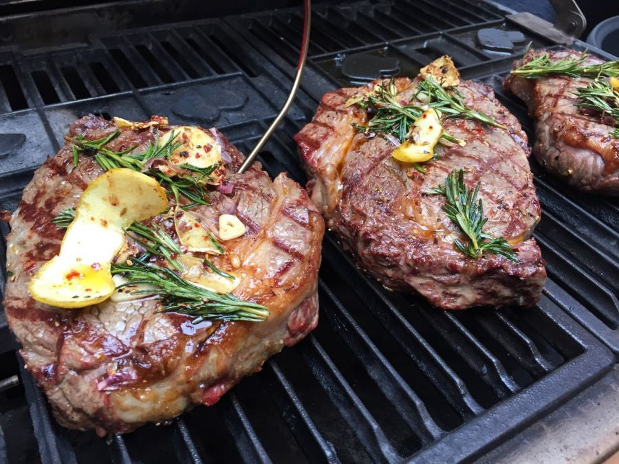 Marinierte Rindersteaks