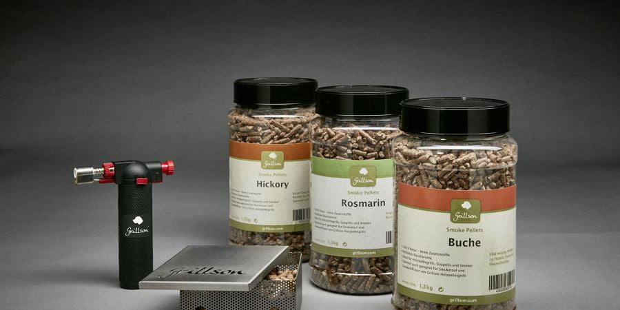 Grillson Smokekit: Räuchern mit Holzkohle und Gas