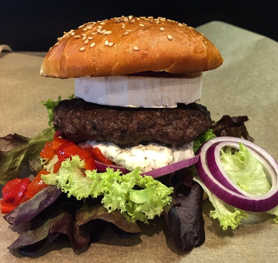 Ziegenkäse-Burger
